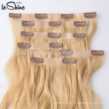 YBY Remy Full Cuticle High Top Quality mini clips hair pieces